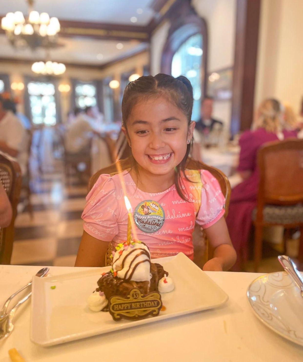 瑪德蓮今年9歲,首次拍戲已有突出表現。