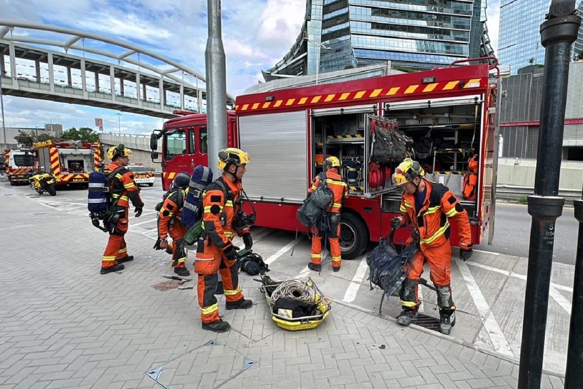 消防接報到場救援。