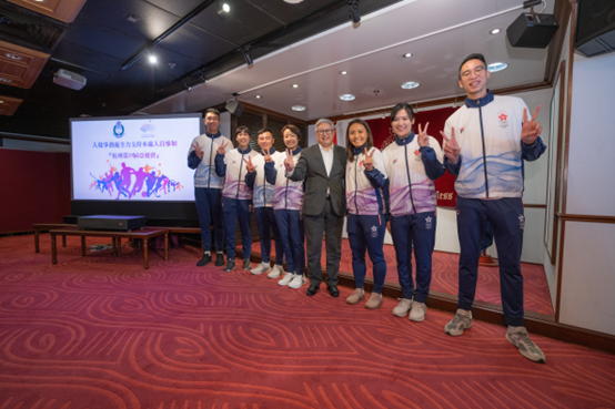 Ray Online|入境處10人出戰杭州亞運 區嘉宏到場打氣