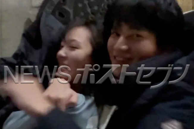 日媒公開佐佐木一真、森千晴醉酒街頭的片段及截圖。