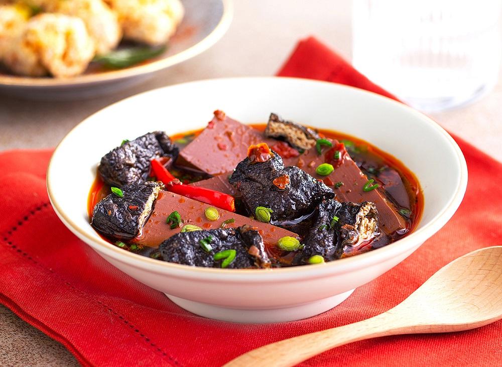 久久 麻辣鴨血臭豆腐