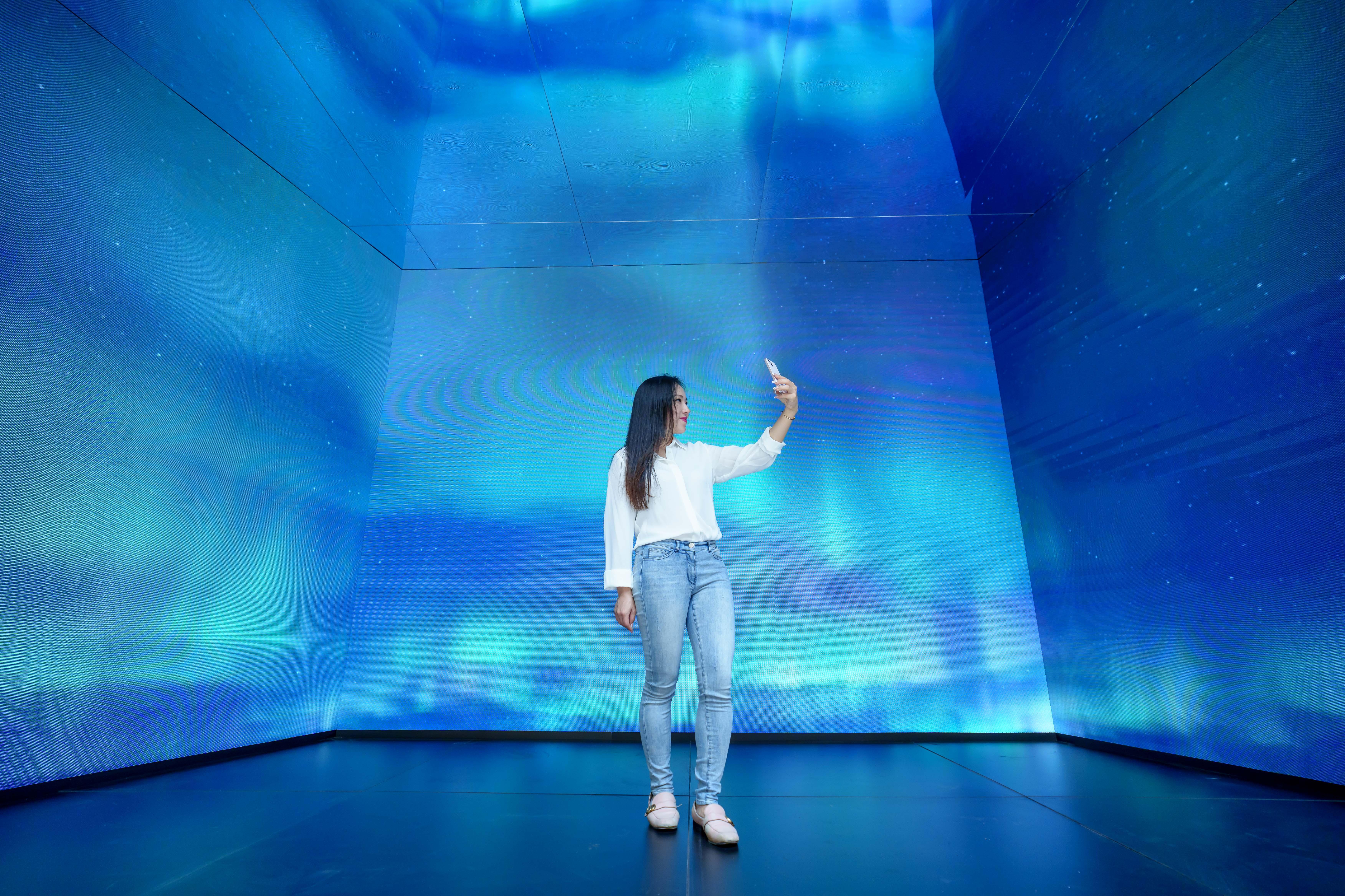 加拿大航空北極光虛擬體驗展覽