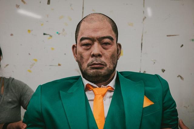 葛民輝在片中扮演一條鹹魚。