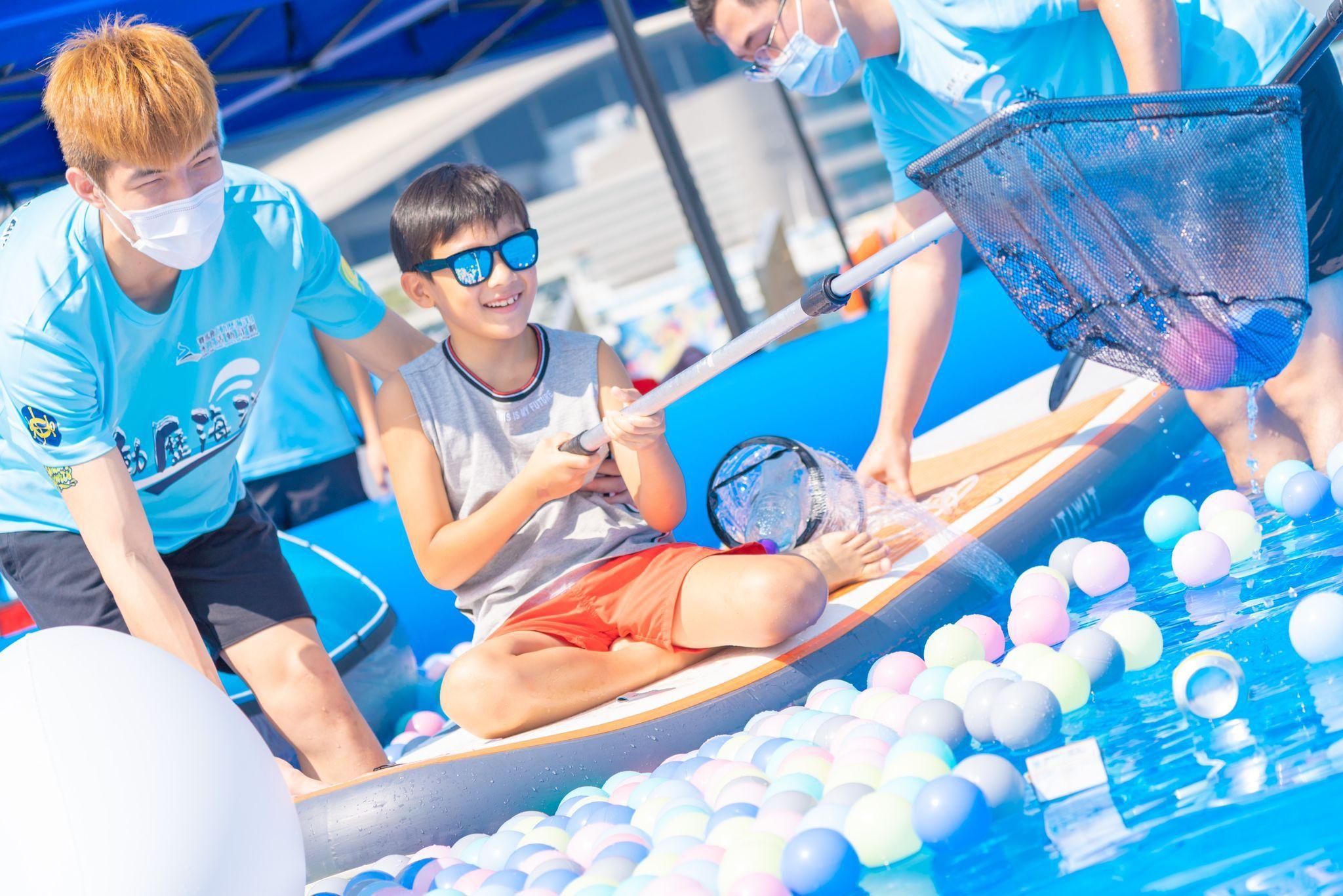 巨型大水池及打卡大水池
