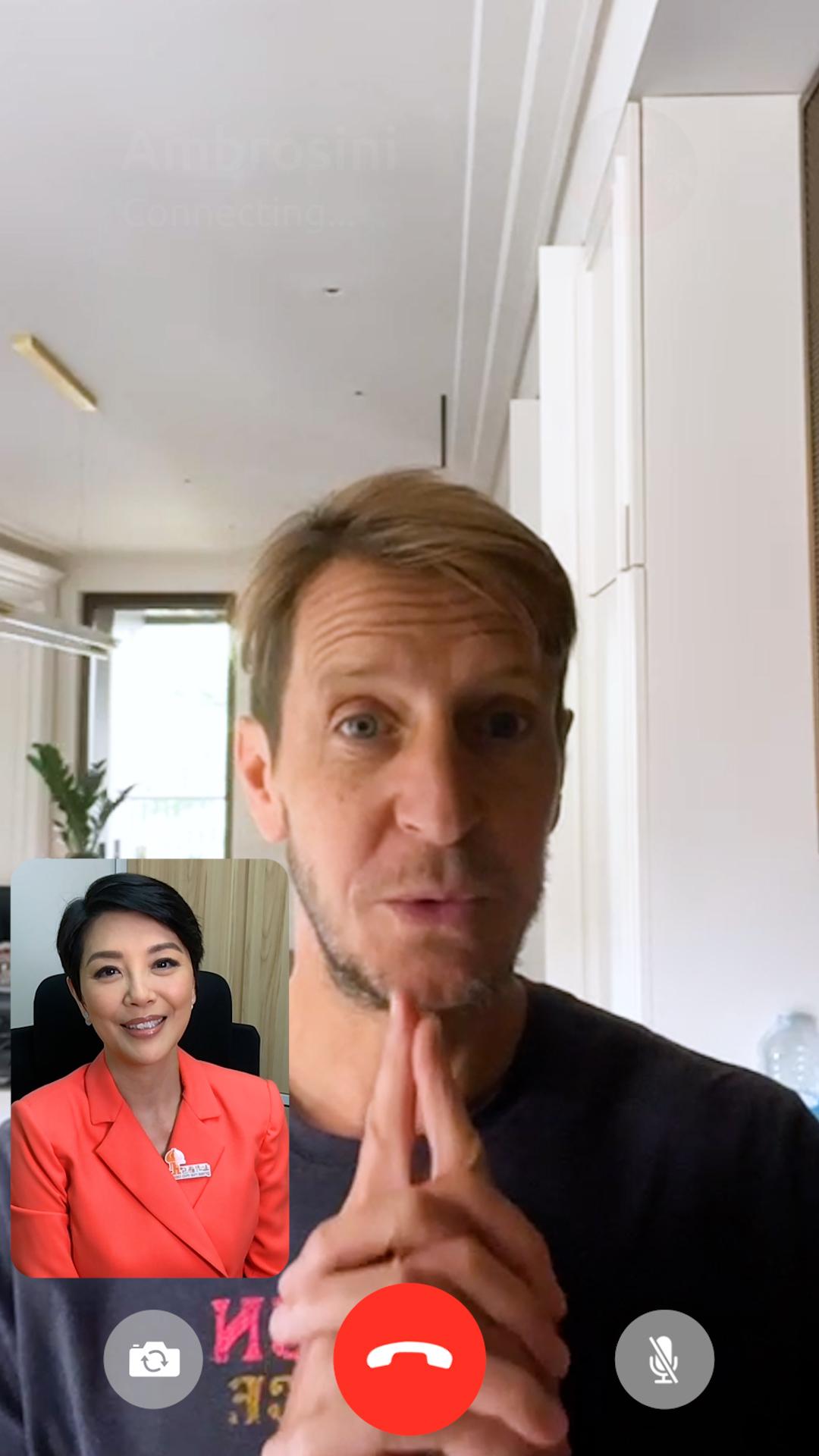 岩布仙尼急不及待再訪港。