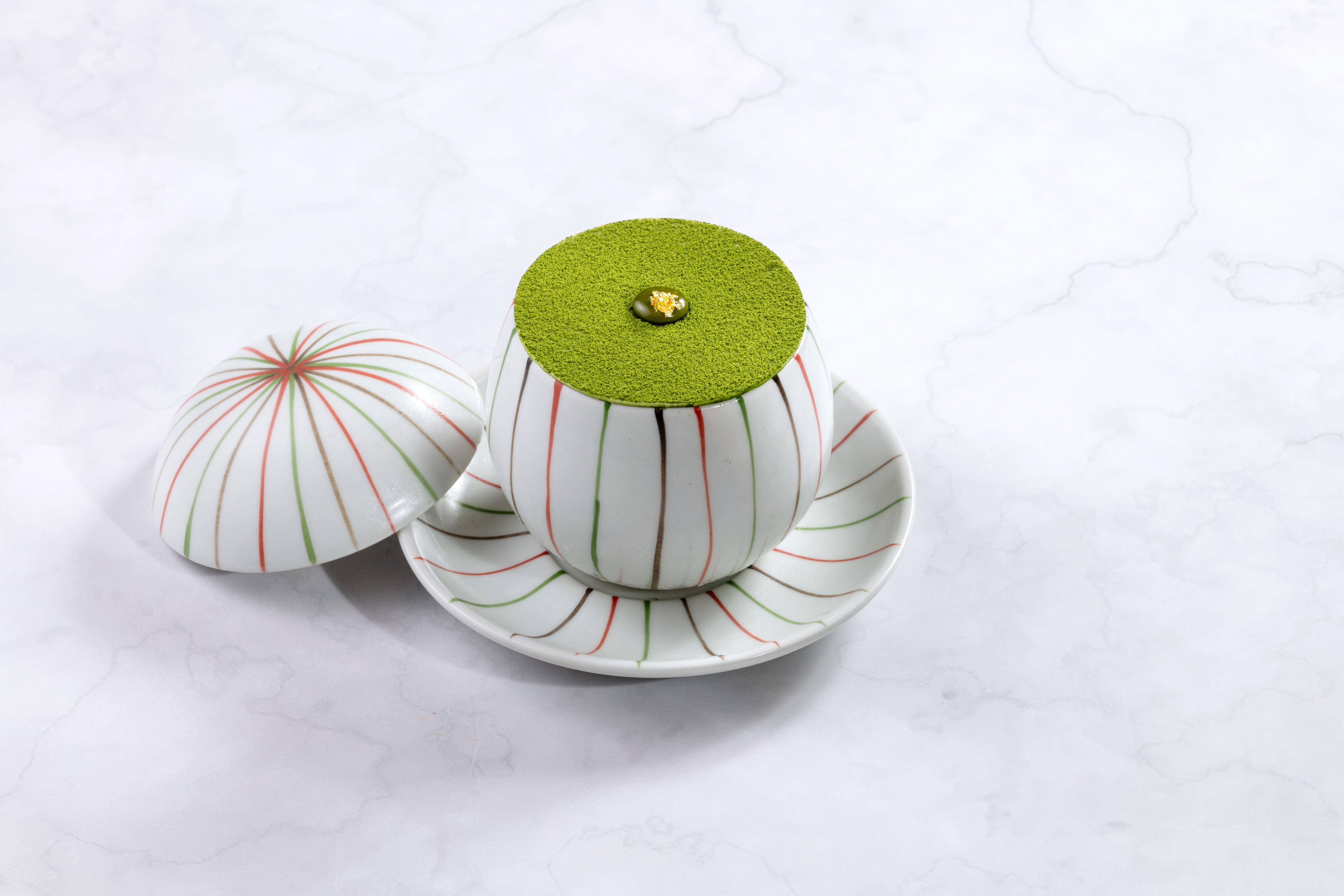 抹茶意大利軟芝士蛋糕、芝麻曲奇