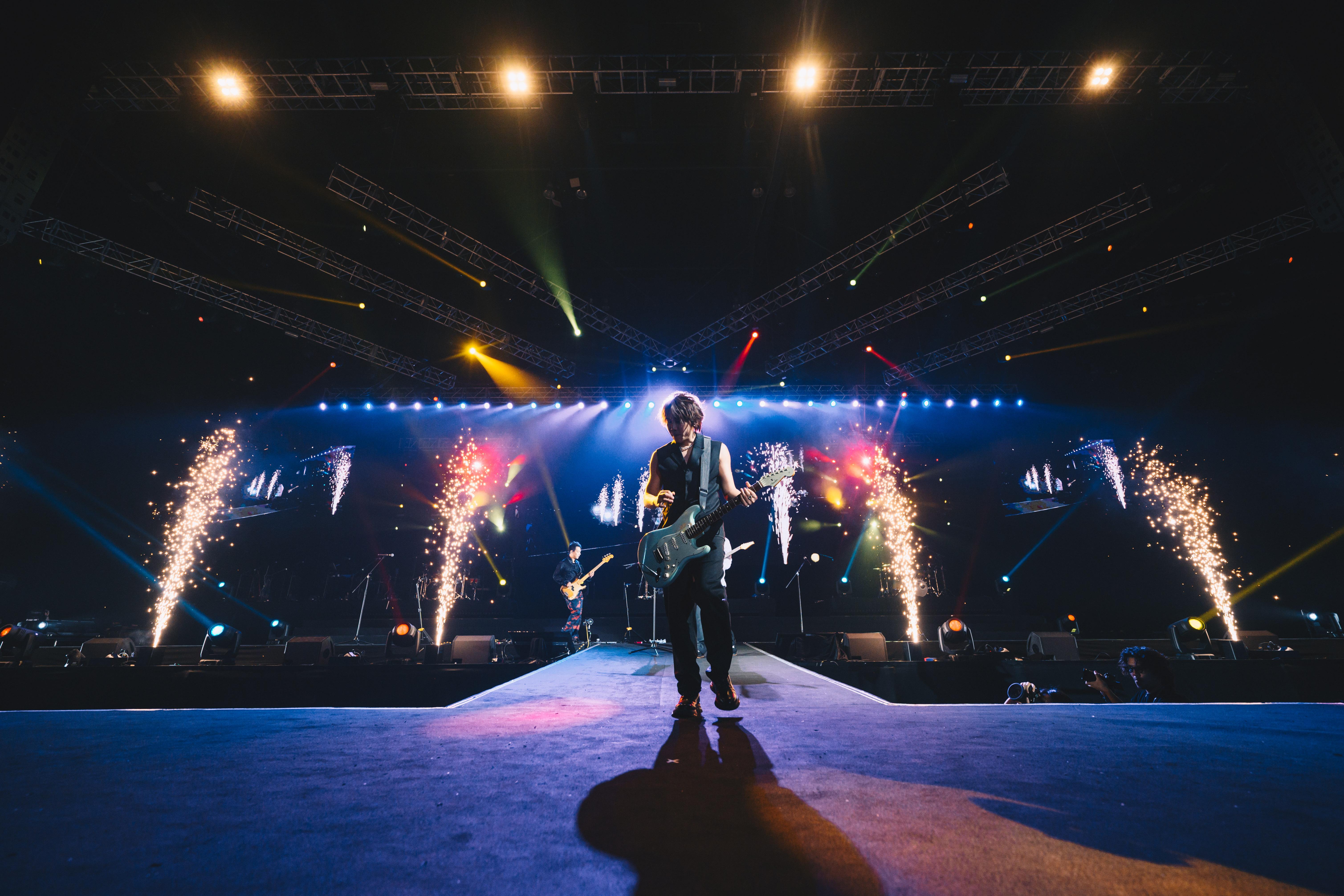 ToNick獻唱六首歌曲,為《未來音樂祭》尾場炒熱全場氣氛。