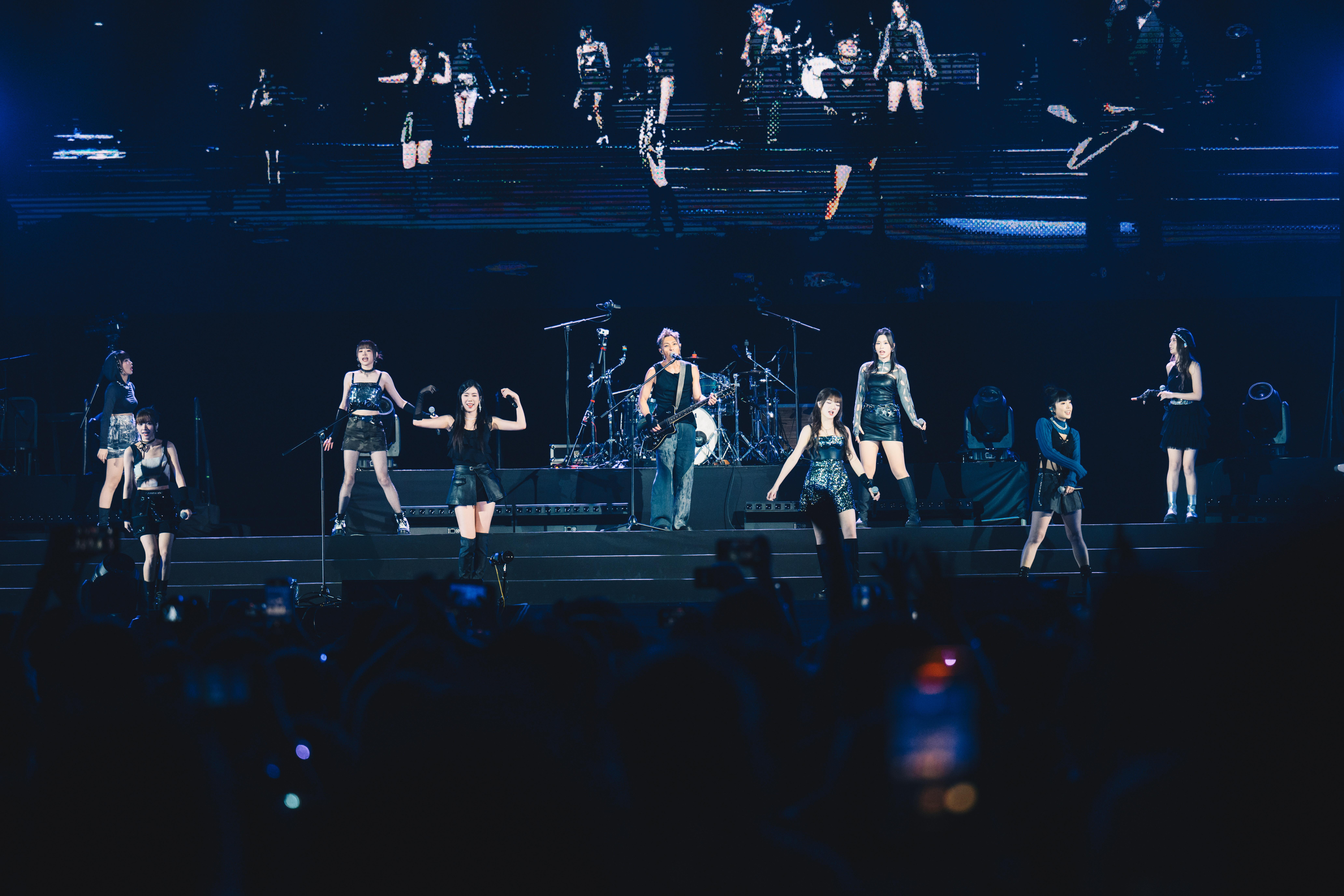 周國賢與Lolly Talk的聯乘演出令人驚喜,搖滾型男與甜甜美少女於音樂空間互相碰撞。