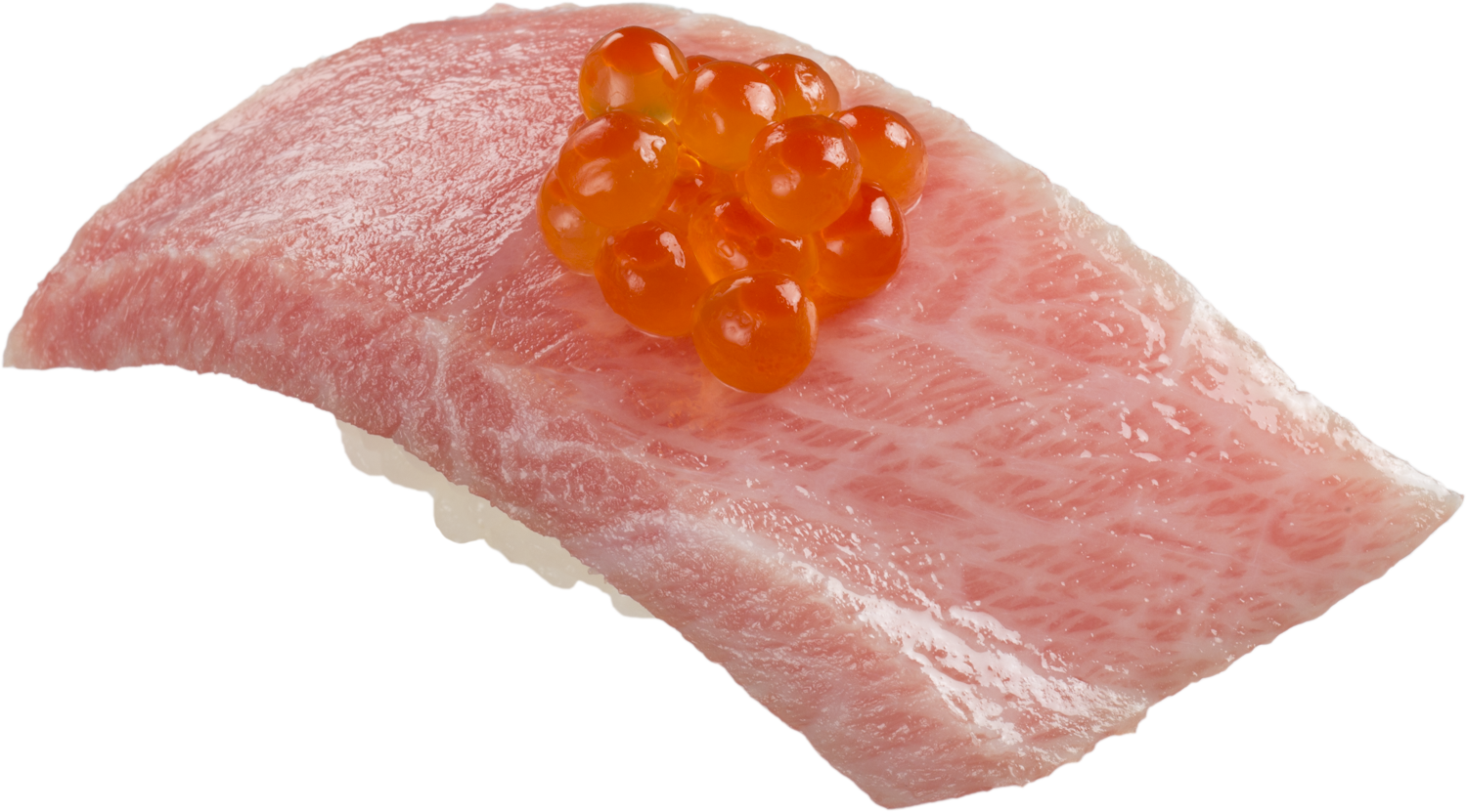 特選大吞拿魚腩配三文魚 $27