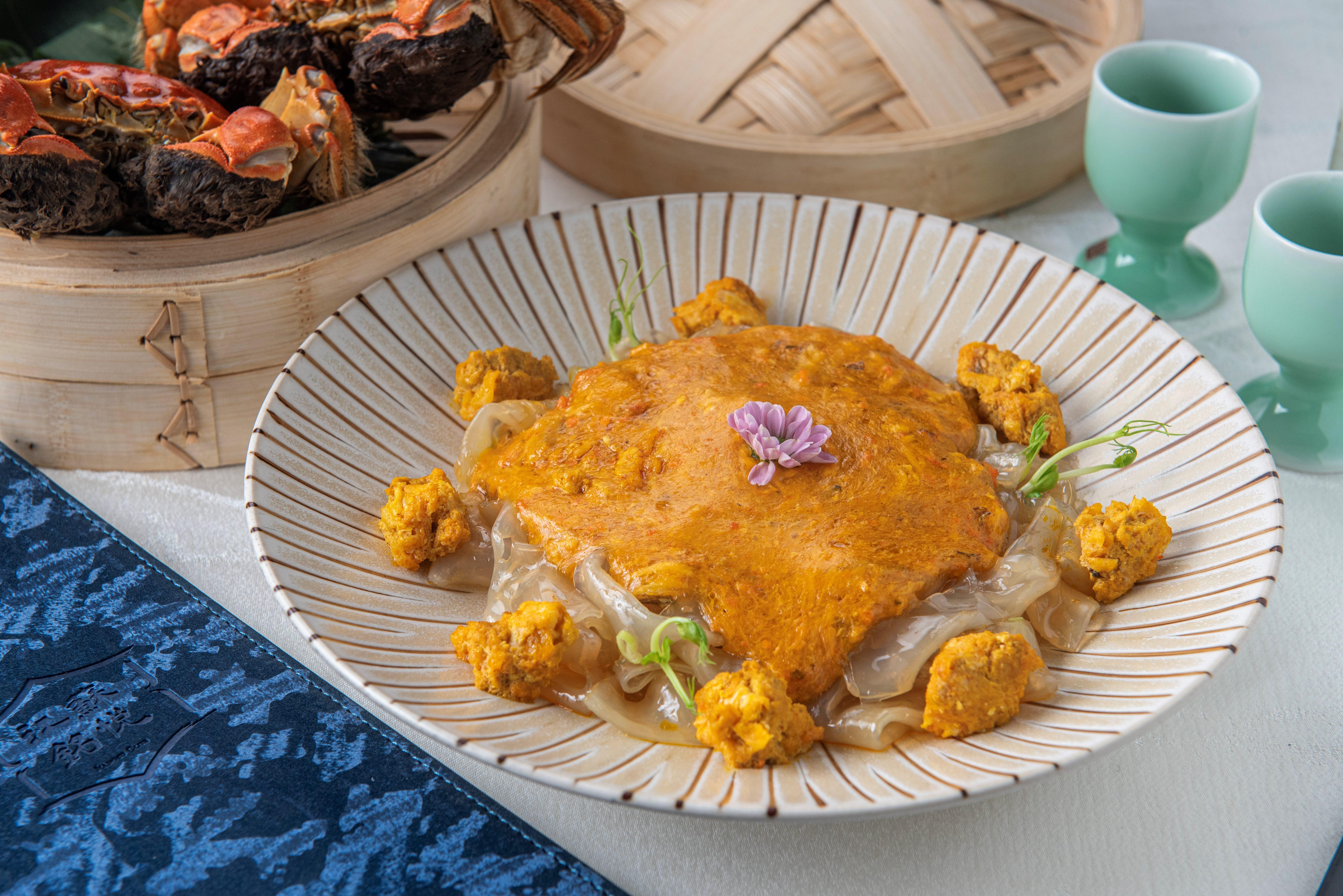 生拆蟹羔扒粉皮