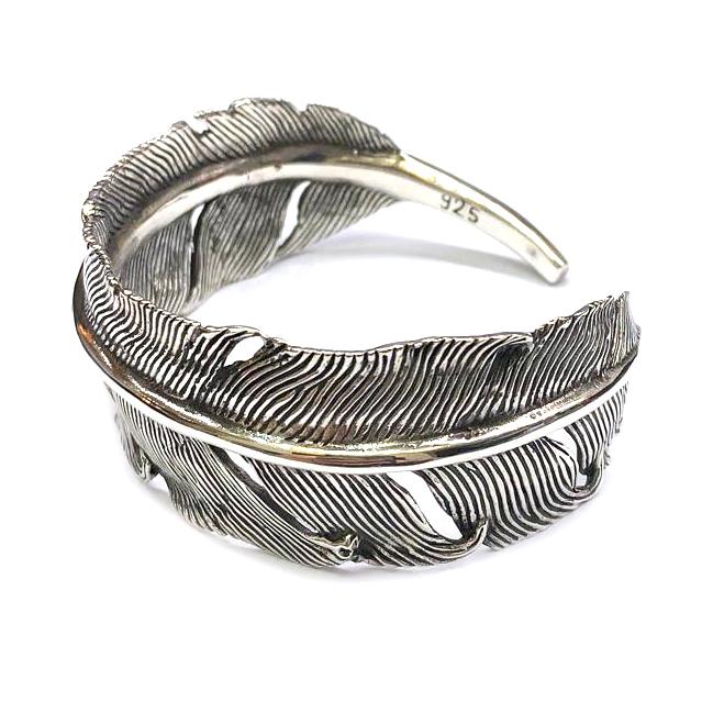 Just 925|尖沙咀店2/F, 太古店G/F-羽毛純銀手鐲