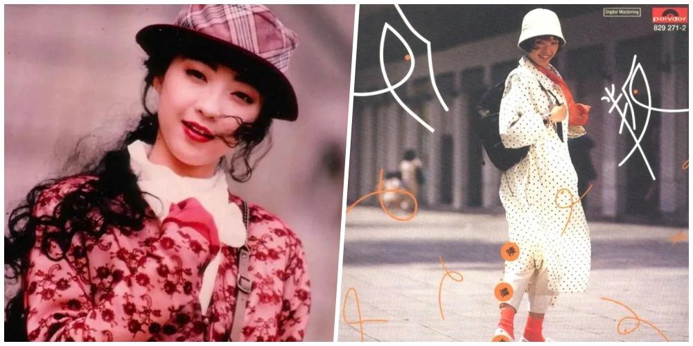 膚色白皙的陳慧嫻,曾經包裝為日系少女形象推出唱片《反叛》,你還記得嗎?(網上圖片)