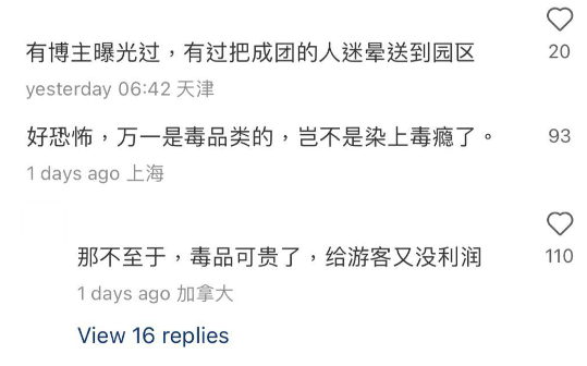 網民認為不可能是毒品,因毒品很貴。(圖片來源:小紅書)