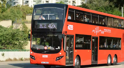 內地旅客認為香港巴士是打卡靚景。(圖片來源:Volvo Buses官網)