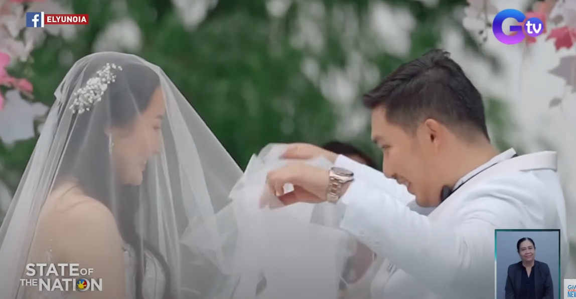 婚禮新郎掀新娘頭紗 竟整個人「捐入去」神父眼冤︰係都今晚先捐!全埸爆笑