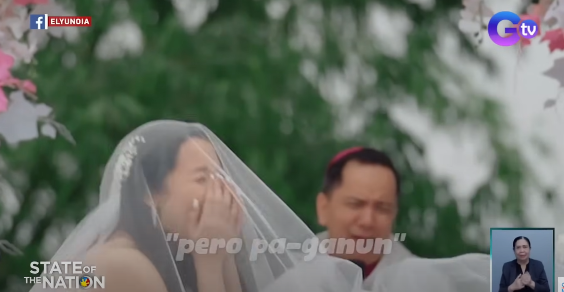 婚禮新郎掀新娘頭紗 竟整個人「捐入去」神父眼冤︰係都今晚先捐!全埸爆笑