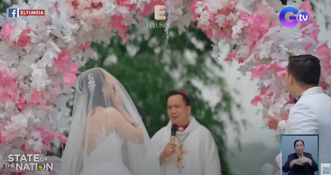 婚禮新郎掀新娘頭紗 竟整個人「捐入去」神父眼冤︰係都今晚先捐!全埸爆笑