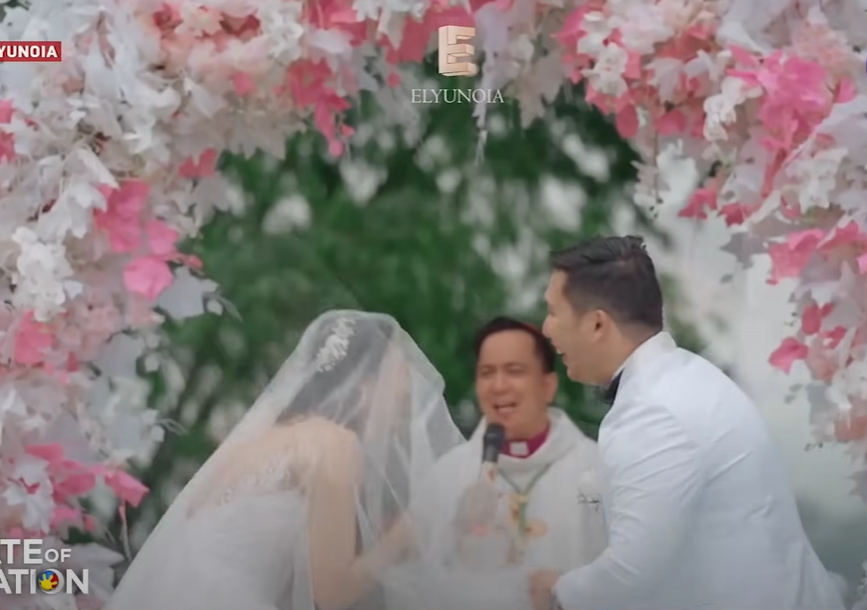 婚禮新郎掀新娘頭紗 竟整個人「捐入去」神父眼冤︰係都今晚先捐!全埸爆笑