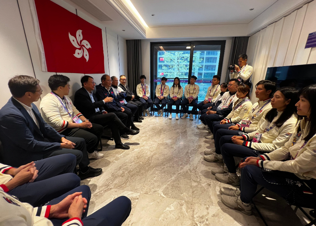 杭州亞運閉幕,陳國基︰港隊取佳績,全港市民引以自豪。