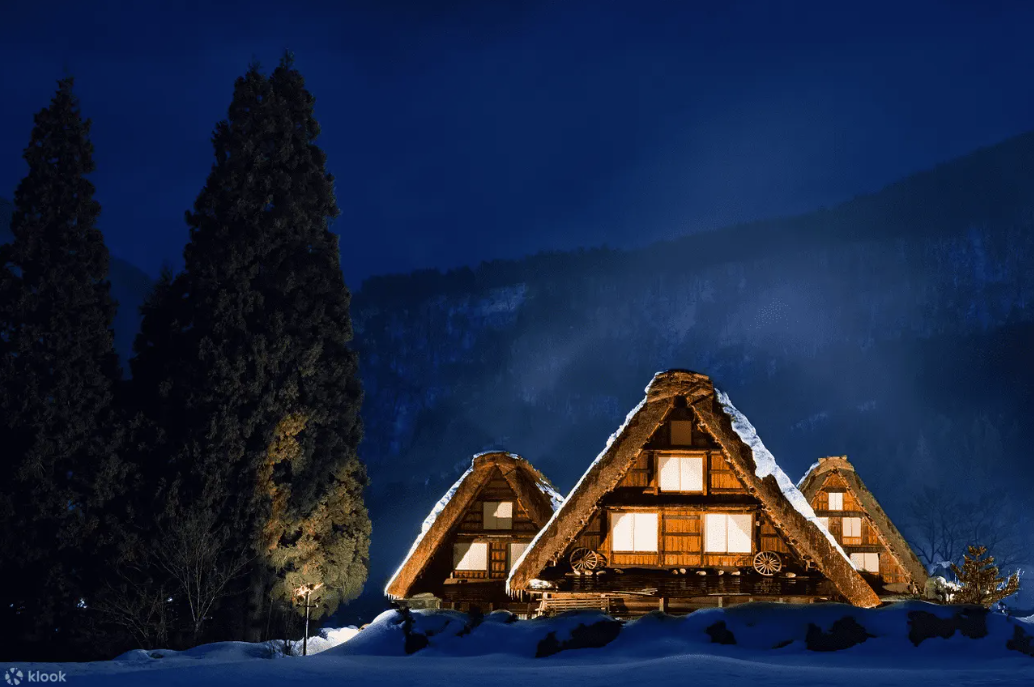 白川鄉點燈活動是白川鄉世界遺產的冬季傳統