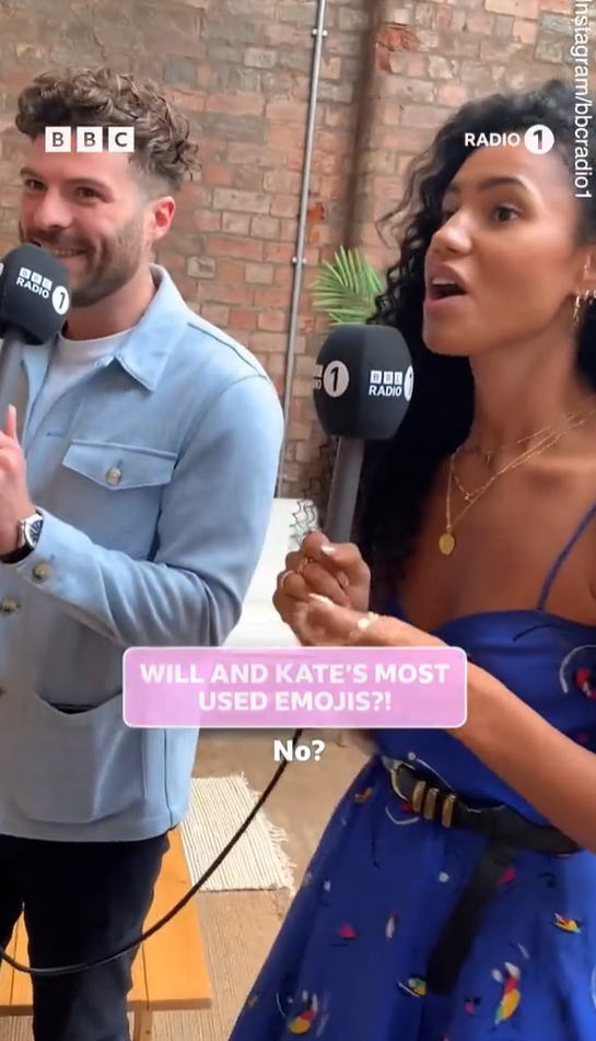 英國王室|威廉及凱特回答最愛的emoji是哪個。(互聯網)
