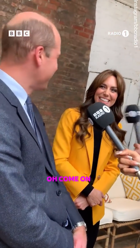 英國王室|威廉及凱特回答最愛的emoji是哪個。(互聯網)