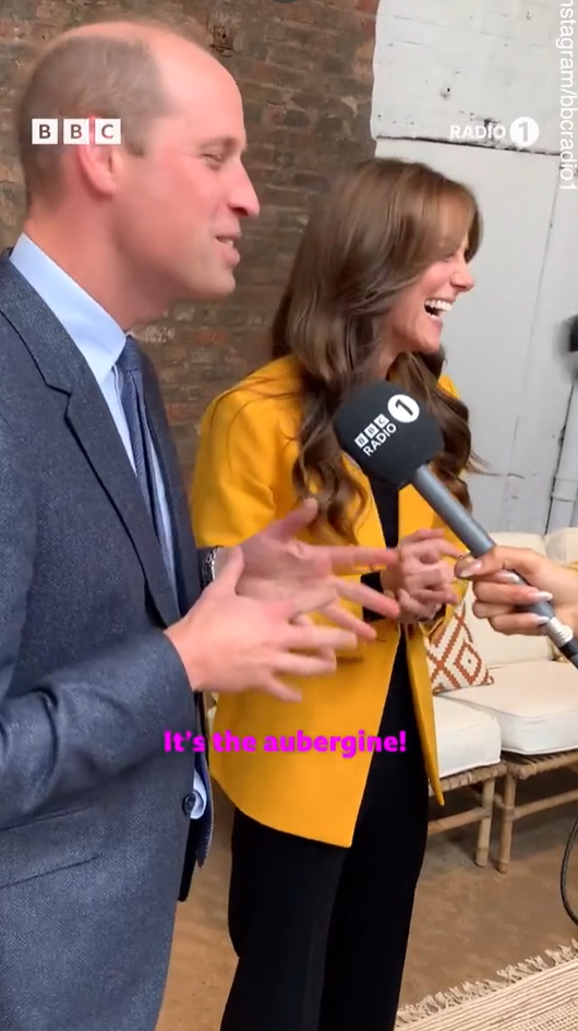 英國王室|威廉及凱特回答最愛的emoji是哪個。(互聯網)