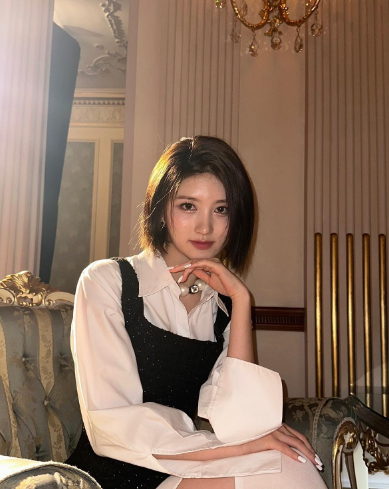 短髮髮型推薦4)韓系學生短髮-IVE 金秋天(金秋天IG)