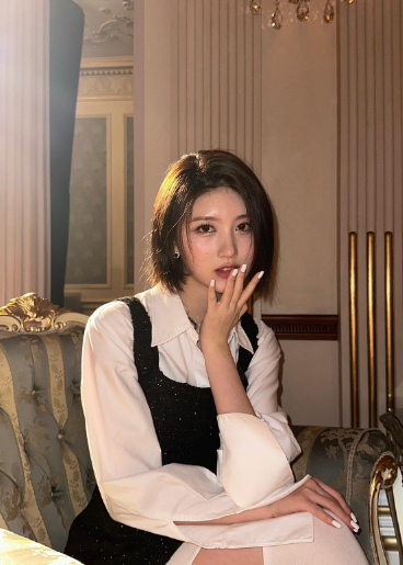 短髮髮型推薦4)韓系學生短髮-IVE 金秋天(金秋天IG)