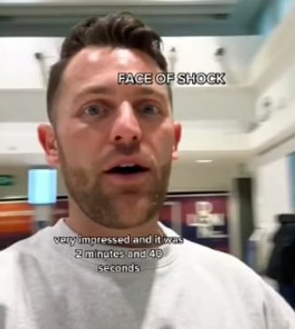 旅遊博客Nicky對英國倫敦城市機場的安檢速度之快,感到震驚。(互聯網)