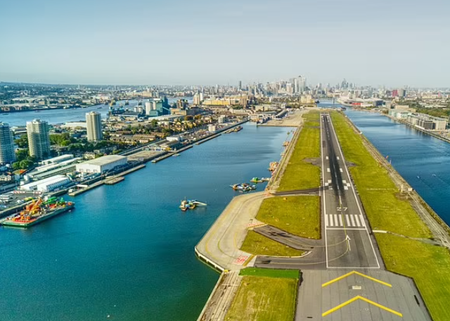 英國倫敦城市機場。(互聯網)