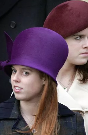 英國王室|碧翠絲公主另一頂獨特帽子。(互聯網)