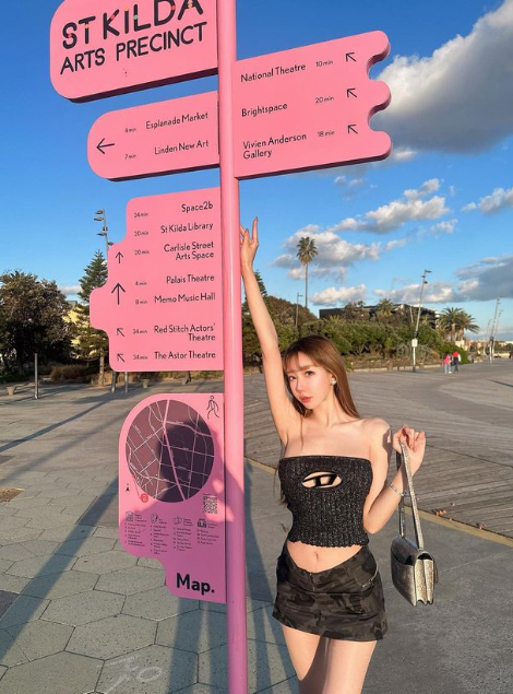 陳冠希舊愛Cammi謝熙婷前名謝芷蕙,不時在IG分享靚相(Cammi IG)