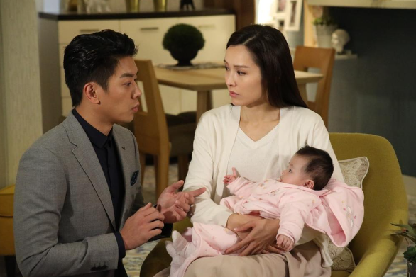 香港的生育率不斷下降,加上人口老化的問題,政府一直都在想方設法提高本港家庭的生育率。(圖片來源:TVB《BB來了》劇照)