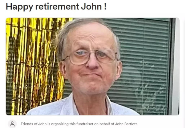 ,因此Soniah就在網站上發起了「GoFundMe」的募款活動,希望大家能夠略盡綿力幫助John。(圖片來源:Go Fund Me網站截圖)