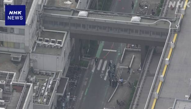 槍手襲擊戶田中央綜合醫院。(互聯網)