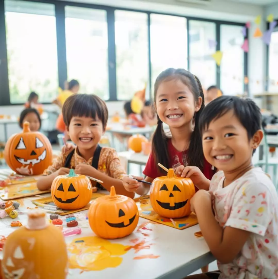 小惡魔首領工作坊--南瓜燈創意小夜燈