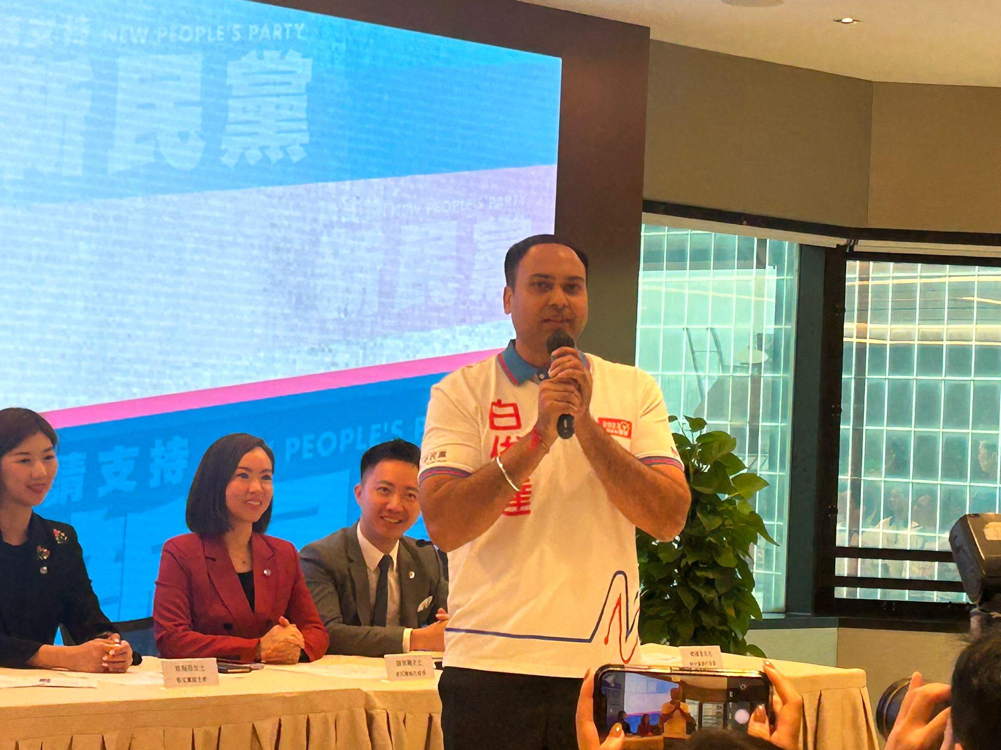 油尖旺南:白俊達。(陳芷晴攝)