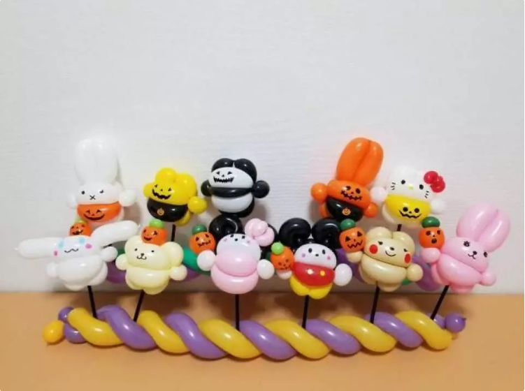 小惡魔齊變身--創意卡通扭氣球