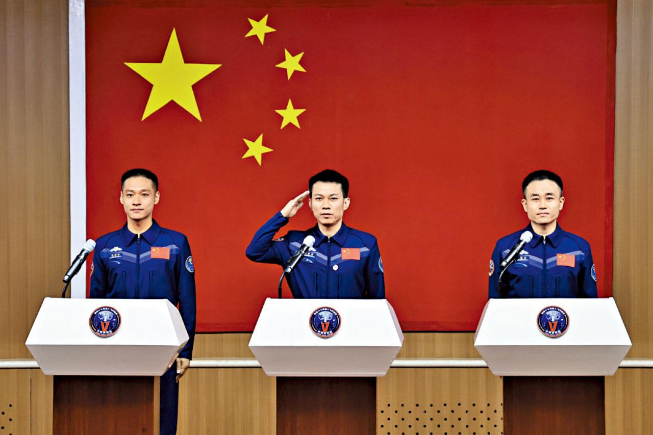 神舟十七號 江新林 湯洪波 唐勝傑