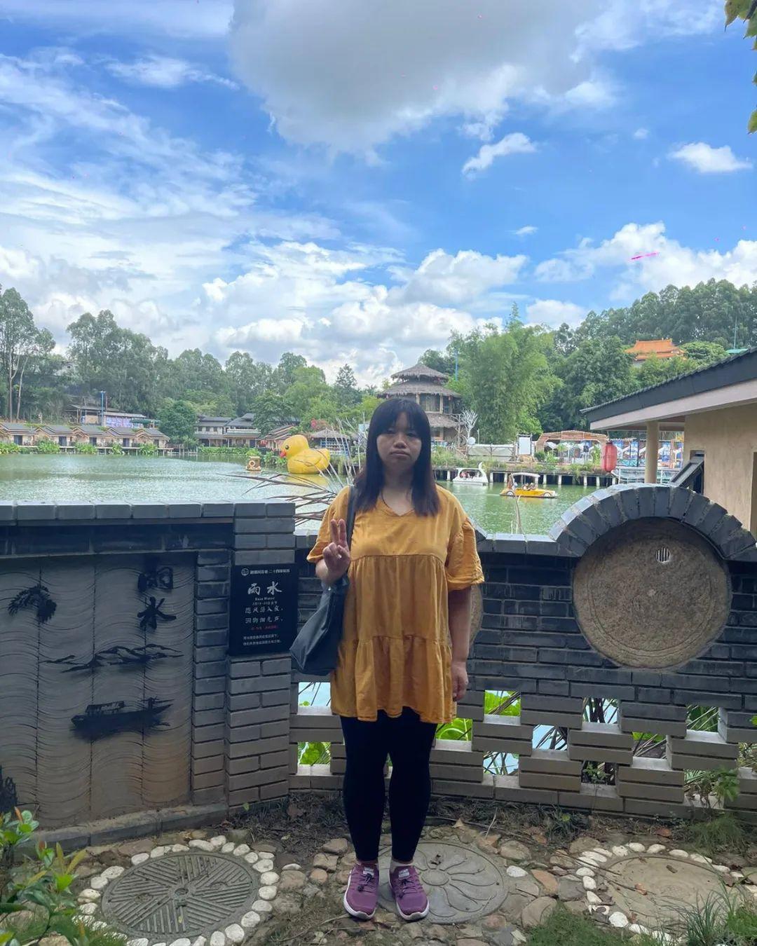 阿儀薛影儀因參加《亞洲小姐競選2021》入行。(阿儀薛影儀IG)