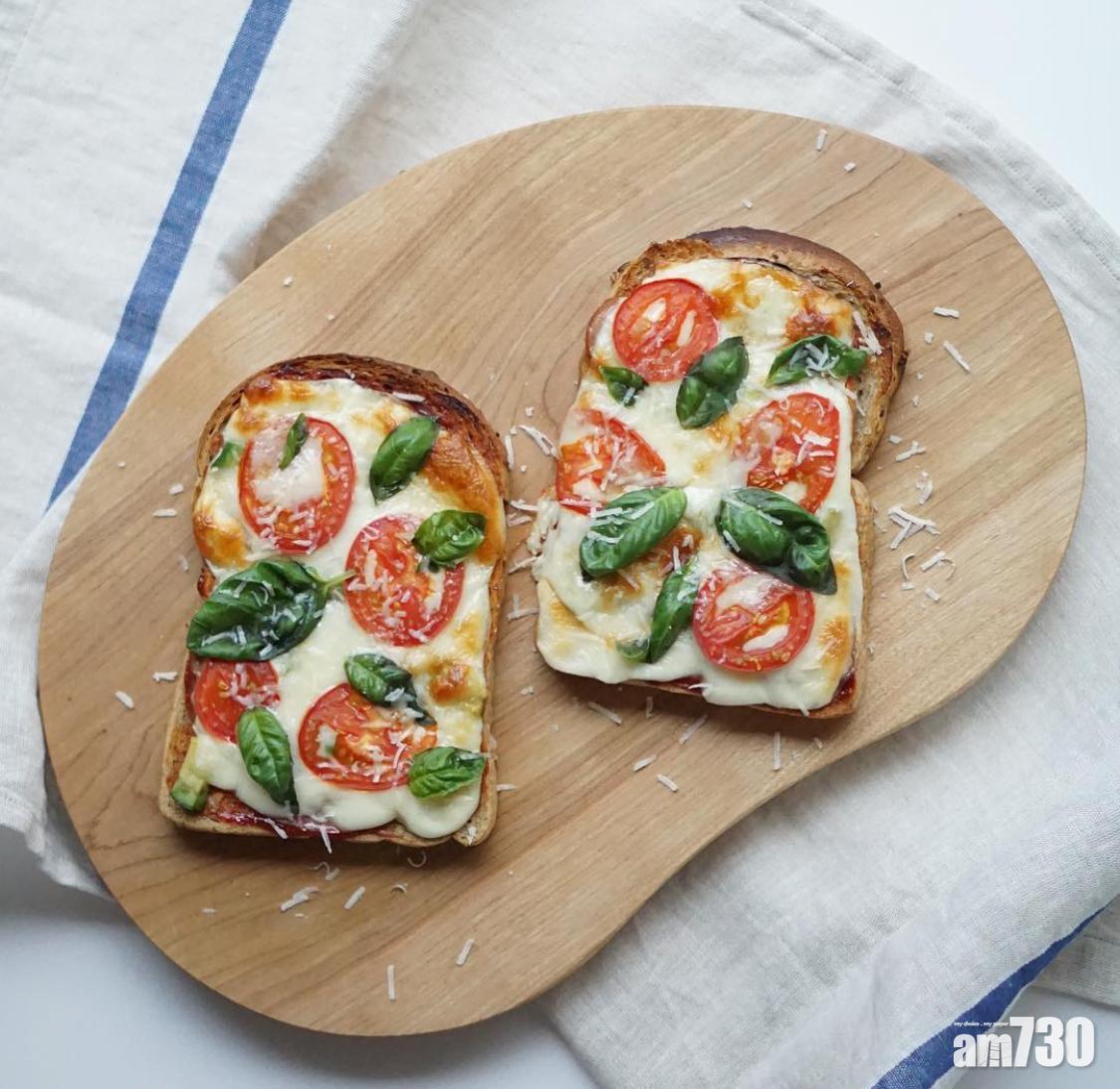 麵包食譜|Pizza多士喜歡意式口味一定要試!(instagram@hansong_26)