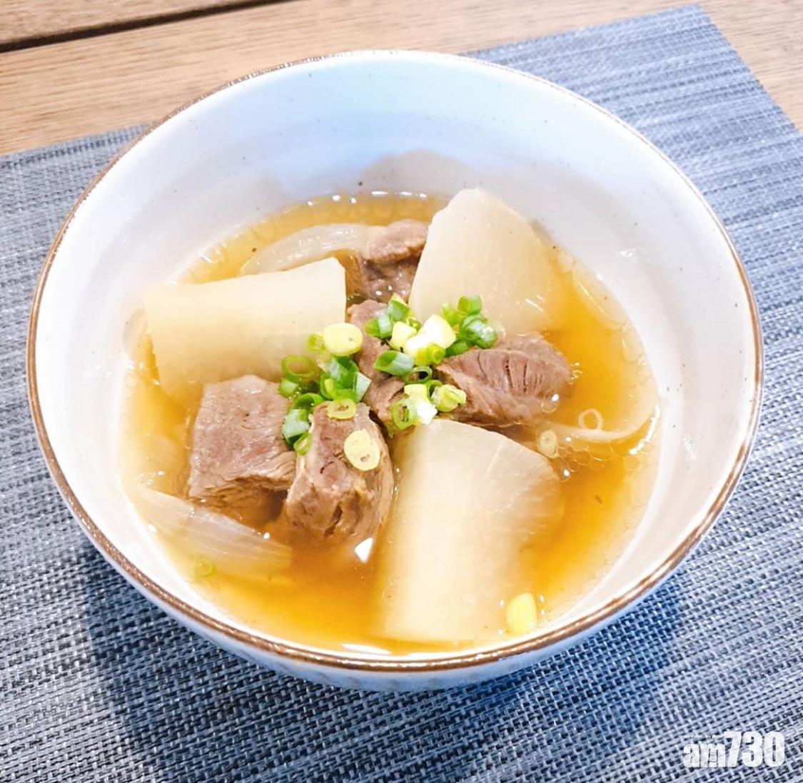 使用湯粒煮食清湯牛肉也不錯。(instagram@tingting_0126)