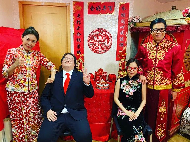 安德尊與宋芝齡在《流行都市》「拜堂結婚」,從中學習中式婚禮習俗及禁忌(宋芝齡IG)