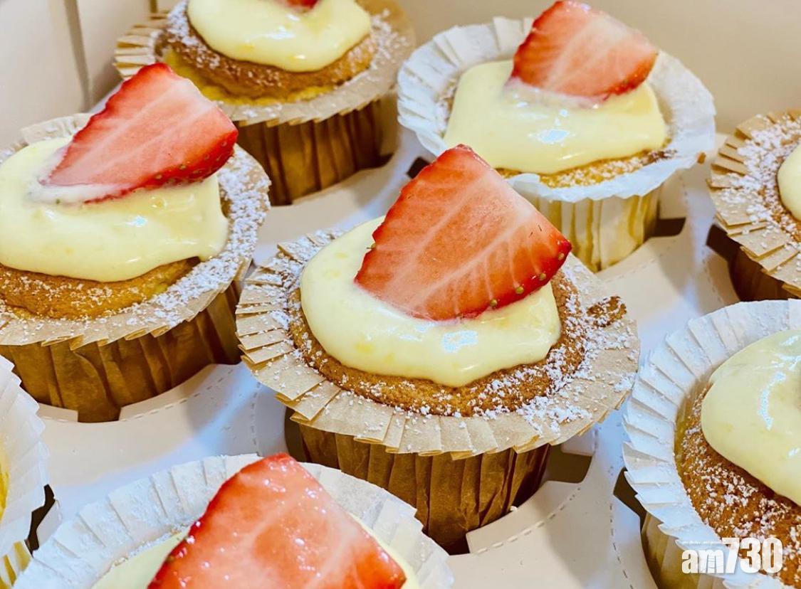 野餐食譜|北海道戚風蛋糕可以在蛋糕上加上水果。(instagram@yeungpaggie)