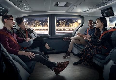 本田汽車研究全自動駕駛的士。(本田汽車圖片)