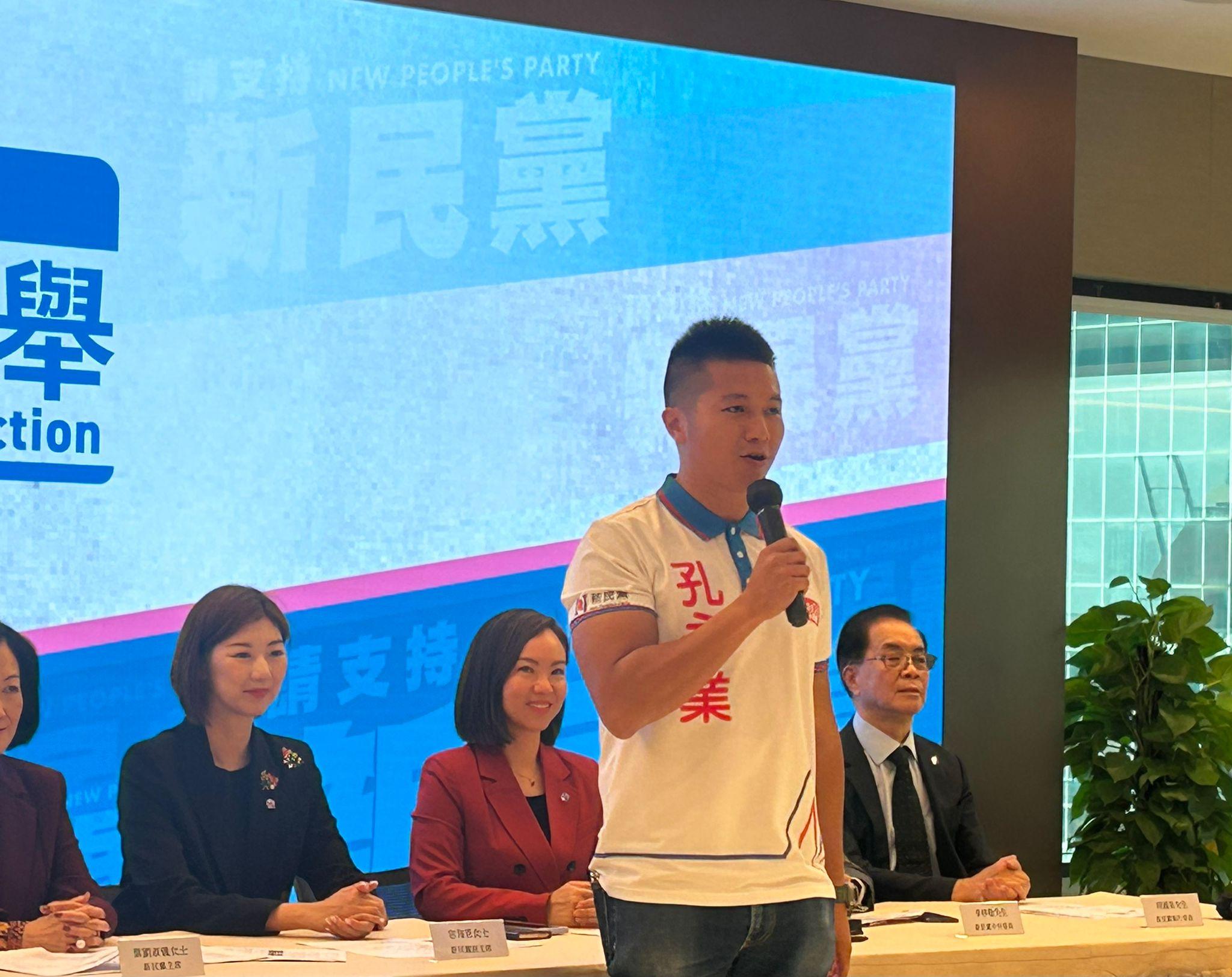 北區紅花嶺:孔永業。(陳芷晴攝)