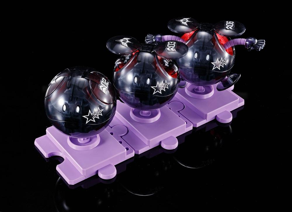 HAROPLA 黑色哈囉三連星 (彩色透明版)