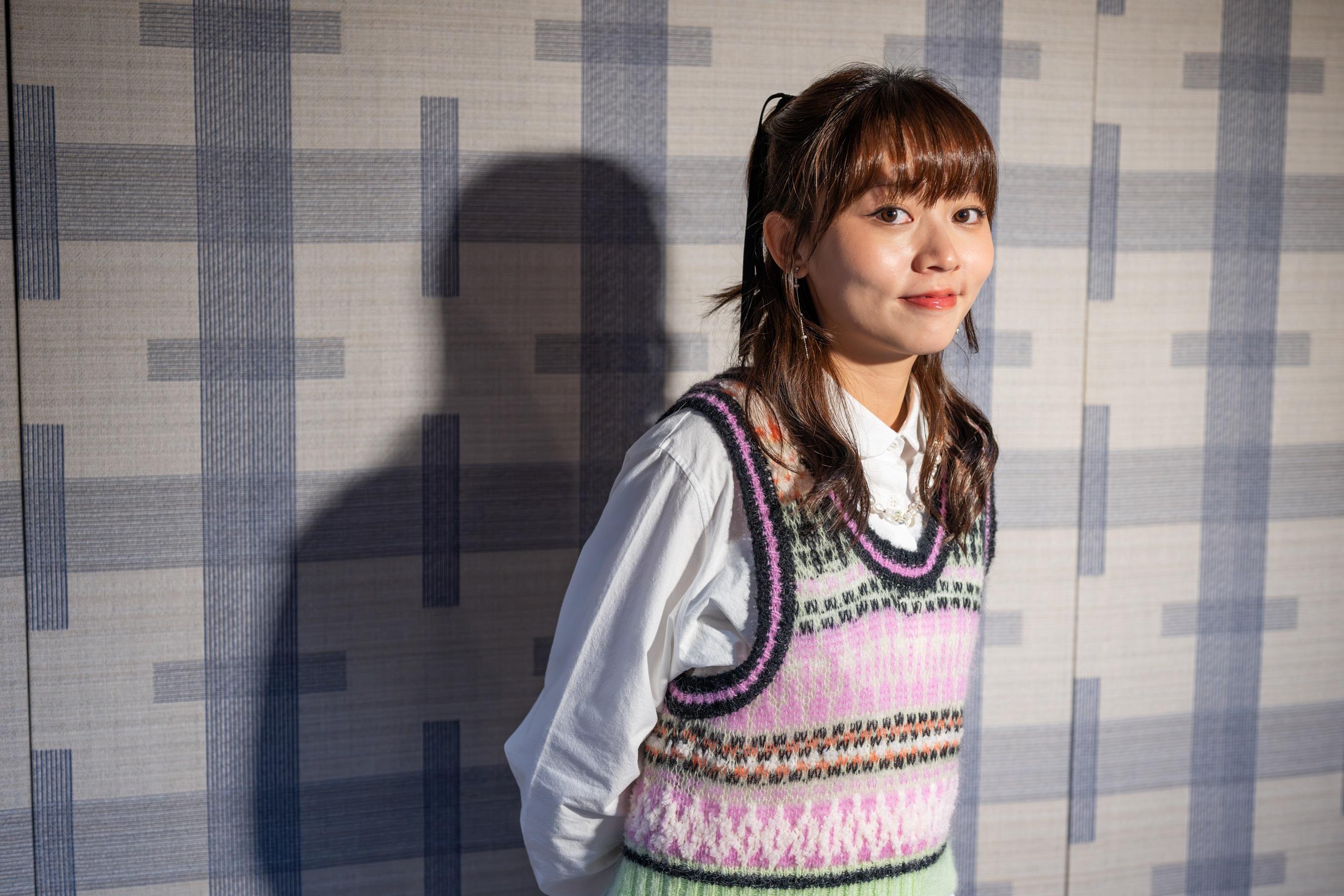 童童初演舞台劇《死鬼老婆》,獲麥沛東大讚觀察力強反應快。(陳奕釗攝)