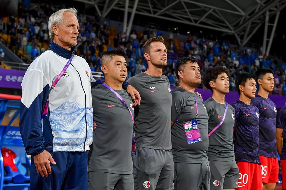 港隊主帥安達臣帶領亞運隊首度晉級四強。(資料圖片/港協暨奧委會圖片)